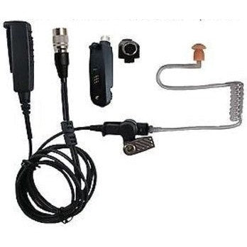 Quick Release 2 Wire Headset W/PTT MIC XPR6550 XPR6500 XPR6350 XPR6580