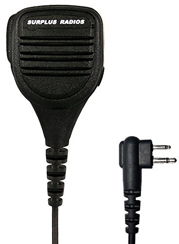 Remote Shoulder Speaker Microphone with a 3.5mm Audio Jack for Motorola Radios Compatible with The Following Models. CLS1110 CLS1410 VL50 Motorola