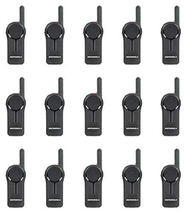 15 Pack of Motorola DLR1020 900MHz ISM Band 1 Watt 2 Channels License Free Digital Two-Way Radio