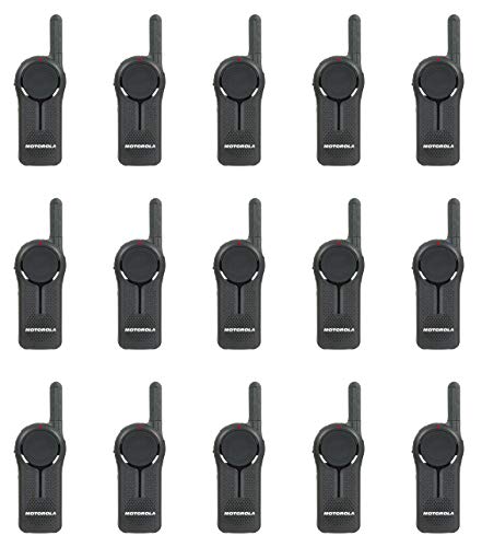 15 Pack of Motorola DLR1020 900MHz ISM Band 1 Watt 2 Channels License Free Digital Two-Way Radio