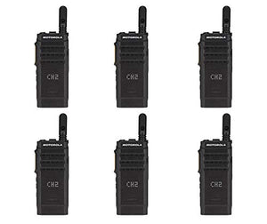 SL300-U-SC-99 UHF 403-470MHz 99 Channel 3 Watt Digital DMR Display Radio (6 Pack)