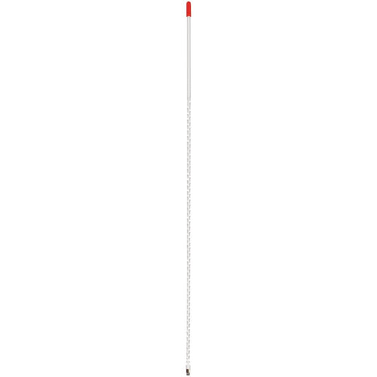 TRAM 4-W-HC Fiberglass CB Antenna (White, 4 feet)