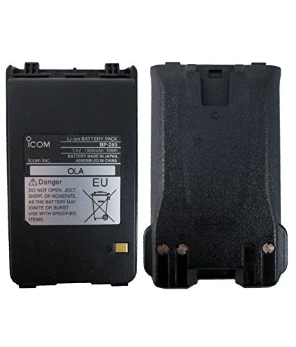 Icom BP265 li-ion battery for icom F3001 F4001 series (A rapid charger is required to charge these batteries)