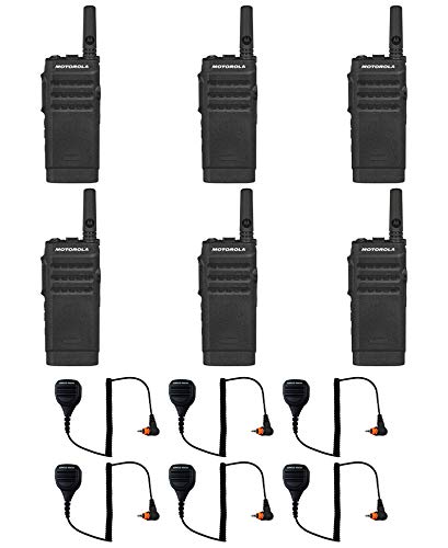 SL300-V-SC-2 VHF 136-174MHz 2 Channel 3 Watt Digital DMR Non-Display Radio with M4013 Speaker Microphone (6 Pack)