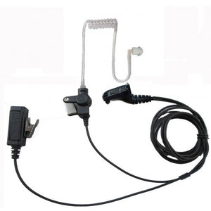 Two Wire Surveillance Headset with Push to Talk for Motorola MOTOTRBO XPR6300 XPR6550 XPR6500 XPR6300