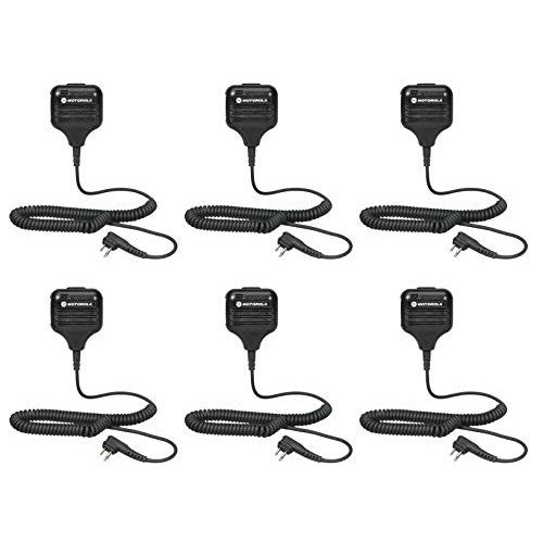 Motorola HKLN4606 External Speaker Mic (6 Pack)