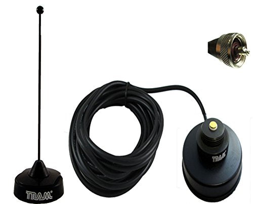 Tram Browning BLACK VHF MAGNET MOUNT ANTENNA KIT MOBILE KENWOOD TK760 TK780 TK7160 TK7180