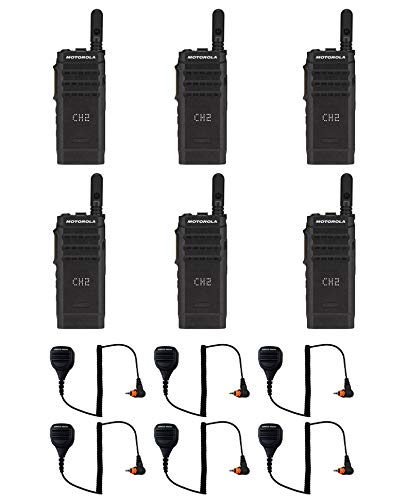 SL300-V-SC-99 VHF 136-174MHz 99 Channel 3 Watt Digital DMR Display Radio with M4013 Speaker Microphone (6 Pack)