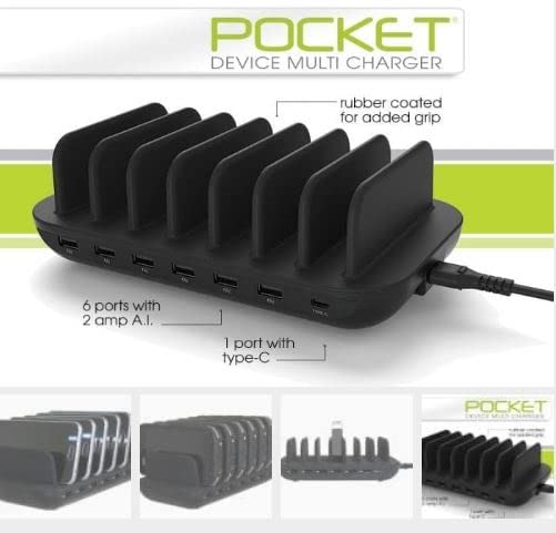 Blackbox Multi-USB Charging Station for Pocket Radios