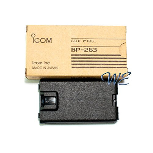 Icom Alkaline BP263 Battery case (Holds 6 AA Batteries) for Icom F3001 F4001 F3101D F4101D V80 T70A and More