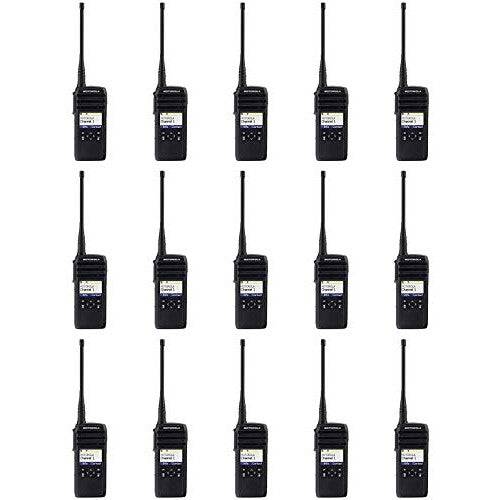 Qty 15 Motorola DTR700 50CH 1W 900MHZ Licence Free Digital Two Way Radio Package