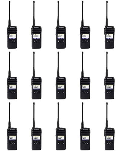 Qty 15 Motorola DTR700 50CH 1W 900MHZ Licence Free Digital Two Way Radio Package