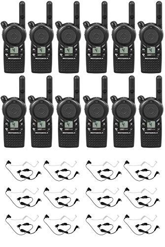 CLS1410 1 watt 4 Channel Business Radio with Surveillance Headset (12 Pack)