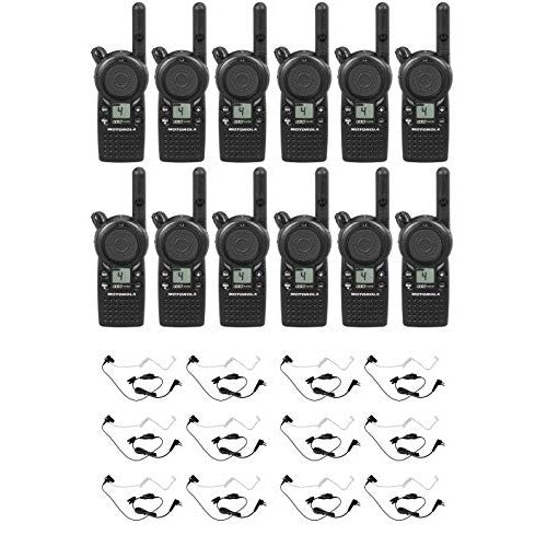 CLS1410 1 watt 4 Channel Business Radio with Surveillance Headset (12 Pack)