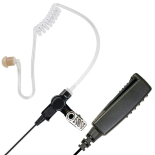 Pryme SPM-2343-BP 2-Wire Surveillance Earpiece for Motorola EX GL GP PRO Radios