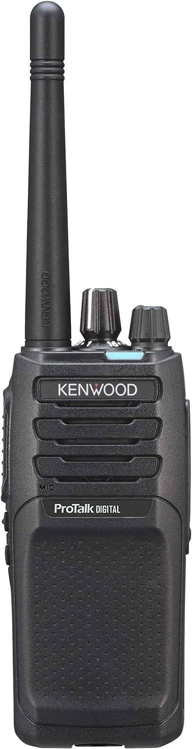 Kenwood ProTalk NX-P1200NVK Radio, Portable Walkie Talkie, VHF Analog/Digital, 64 Channels/4 Zones, NXDN Digital Modulation & AMBE+2 Voice Coding, 11 Mil-Spec Standards 810 (C/D/E/F/G) & IP54/55