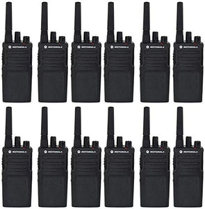 12 Pack of Motorola RMV2080 VHF 2 Watt 8 Channel Radio