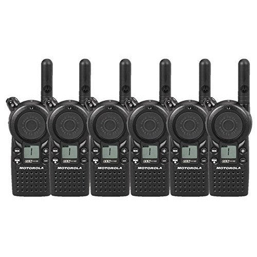 Motorola CLS1110 Professional UHF Two-Way Radio Walkie Talkie (6-Pack)