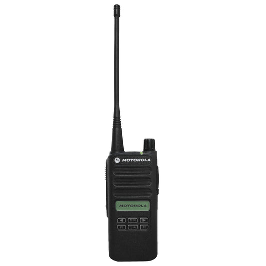 Motorola CP100D Digital Display Two Way Radio, 160 Channel, 4 Watt (403-480MHz) Black