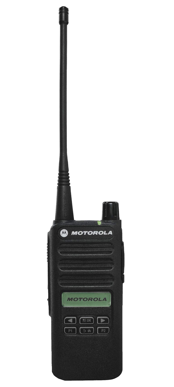 Motorola CP100D Digital Display Two Way Radio, 160 Channel, 4 Watt (403-480MHz) Black