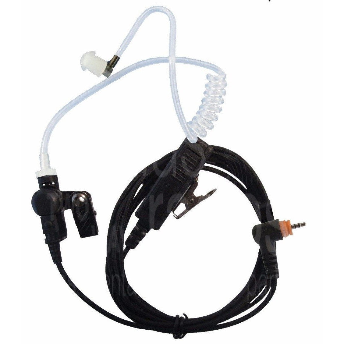 SRCommunications E346NL M11 2 Wire Nylon Surveillance Headset PTT SL7550 SL7580 SL7590 MOTOTRBO