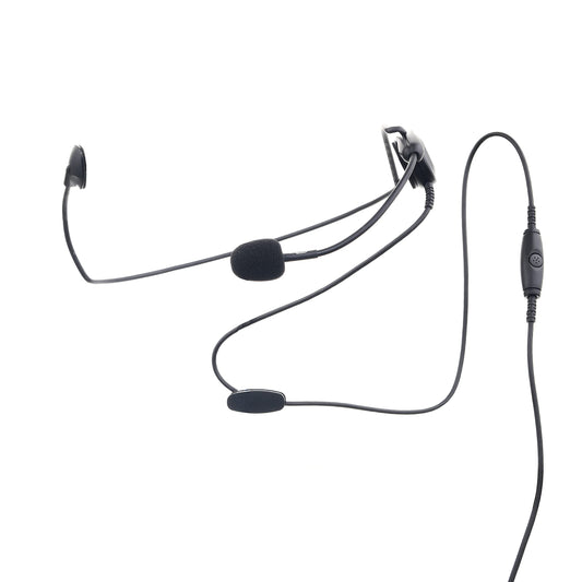 Kenwood Behind-the-neck Headset with Boom Mic for Two-Way Radios