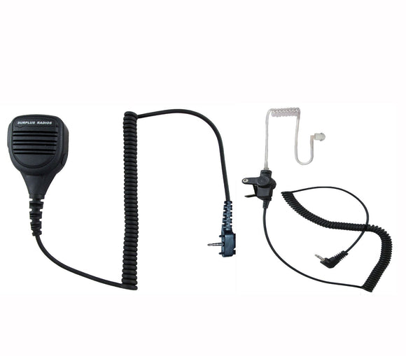 SRCOMMUNICATIONS Remote Speaker Mic W/Earpiece Vertex EVX-531 EVX-534 EVX-539 VX451 VX454 VX459