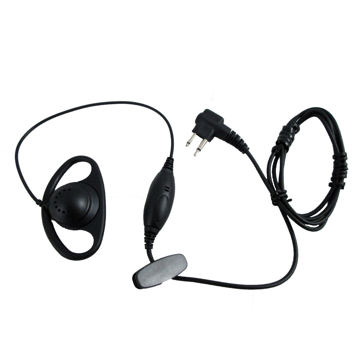 D Ring Shape earpiece with Push to Talk for Motorola CLS1410 RDX CP200 XTN XV1100 RDU2020