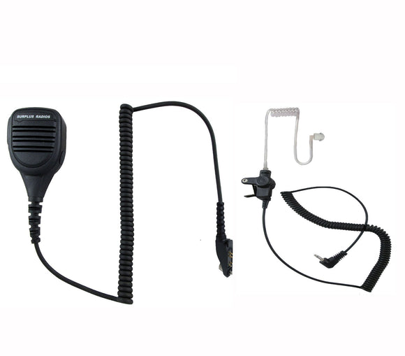 Speaker MIC & EARPIECE for ICOM F4161T F3161T F60 F70D F80D F70DT F80DT F4161DS