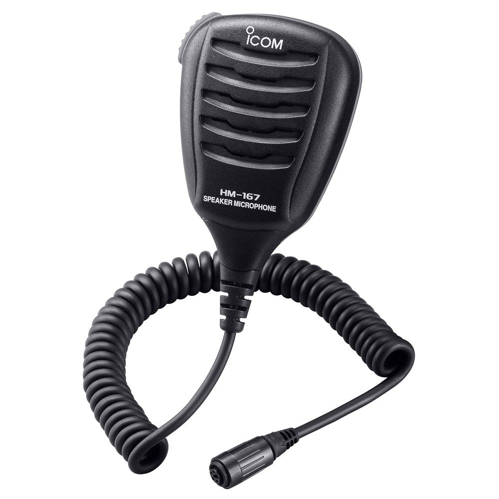 ICOM HM167 Waterproof Speaker Microphone For ICMM7201