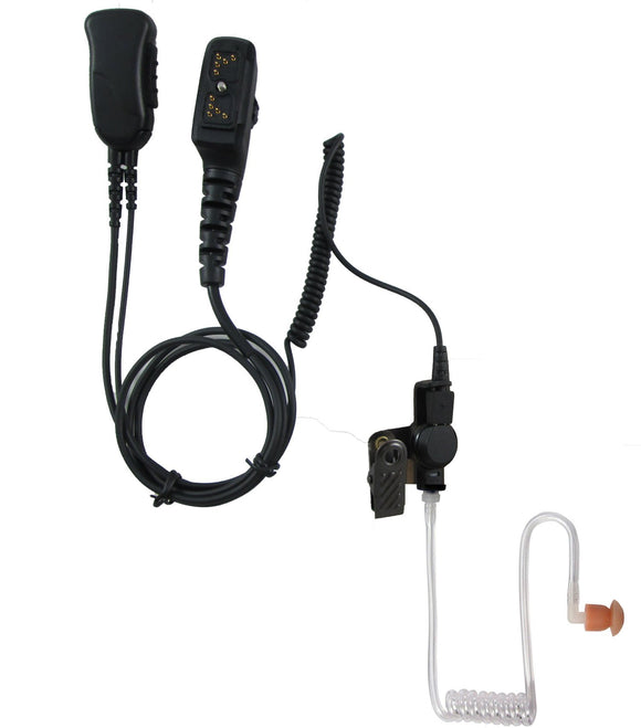 Pryme SPM-2355 2 Wire Surveillance Headset for DMR Hytera radios