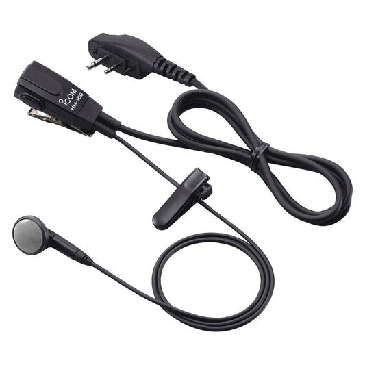 Icom HM166LA earphone mircophone