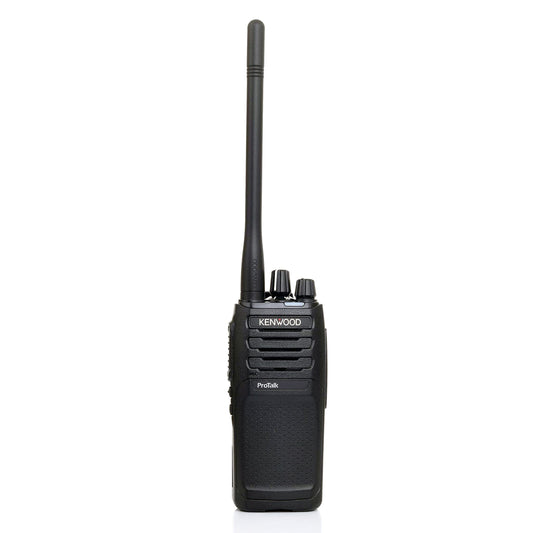 Kenwood ProTalk NX-P1202AV VHF Two-Way Portable Radio (2 W), 64 Channels & 4 Zones, 1,000 mW Loud Speaker, 11 Mil-Spec Standards 810 (C/D/E/F/G) & IP54/55