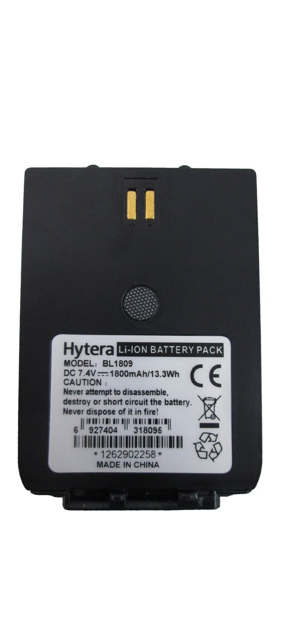 Hytera BL1809 li-ion Battery for X1E X1P