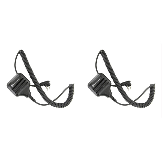 Motorola HKLN4606 External Speaker Mic (2 Pack)