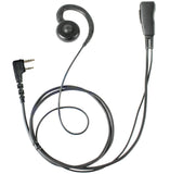 PRYME 1-Wire Swivel Earhook Earpiece for ICOM IP100H Radio