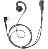 PRYME® 1-Wire Swivel Earhook Earpiece for ICOM IP100H Radio