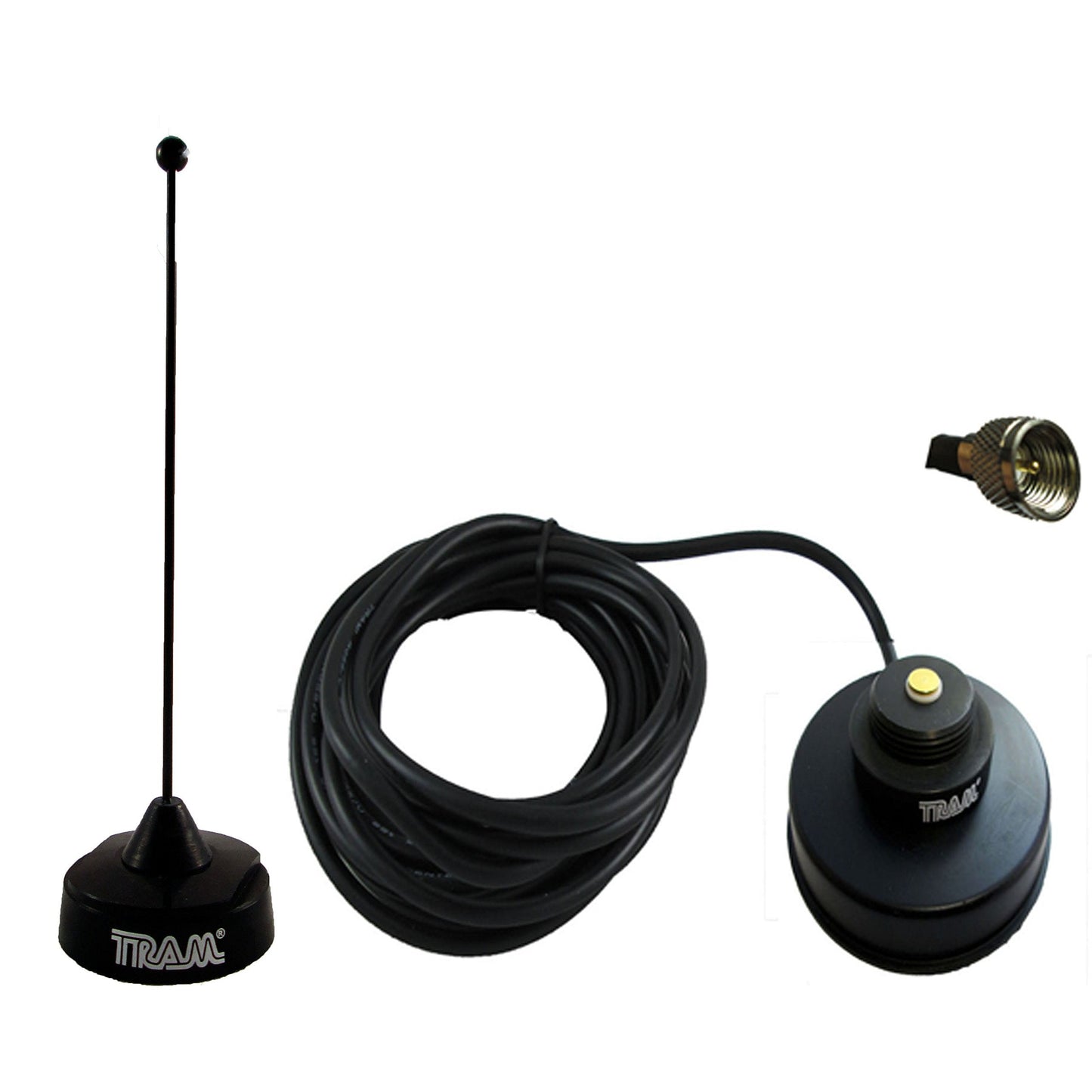 Tram Browning Black UHF Magnet Mount Antenna KIT Mobile CDM1550 M1225 XPR4350 PM400