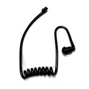 The Comm Guys Replacement Black Coiled Acoustic Tube for Two-Way Radio Surveillance and Listen Only Earpieces by TCG