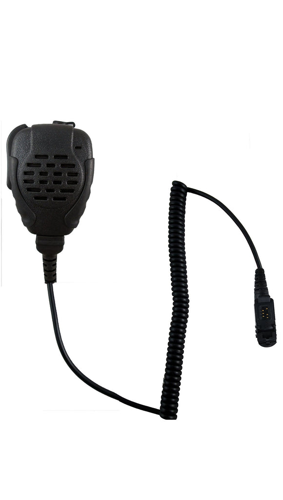 Pryme SPM-2200-M11 Trooper Professional Quality Heavy Duty Water Resistant Remote Speaker Microphone with 3.5mm Audio Jack