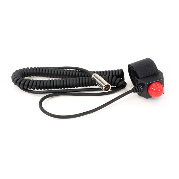 Rugged Car Harness Push to Talk Cable for Racing Radios Communications Electronics Features Velcro Mount and Coil Cord