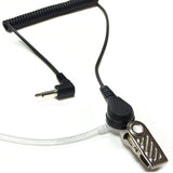 2.5mm Listen Only Earpiece with Acoustic Tube and Earmolds by The Comm Guys