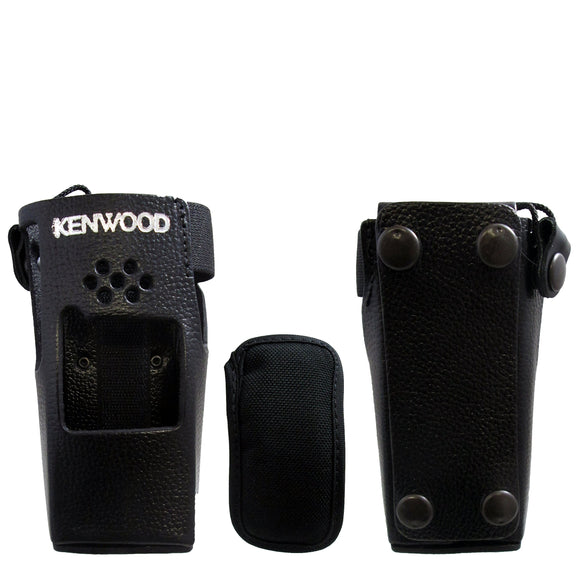 Kenwood KLH-122 Leather Holster TK-2180 TK-3180