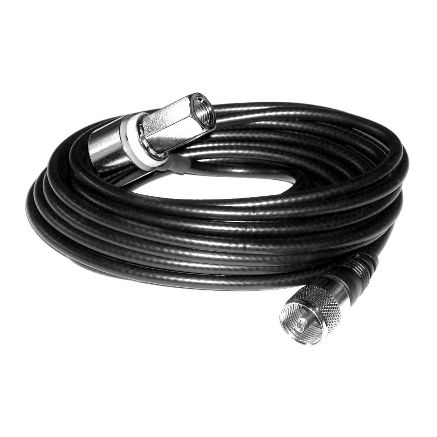 OPEK AM-207D-5/8 Right Angle 3/8-24 Stud RG-58 17ft Coax Cable PL-259 Antenna Mount