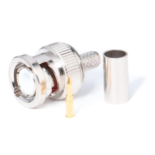 Opek AT-7001 BNC Male Crimp Connector for RG58 Coax Cable