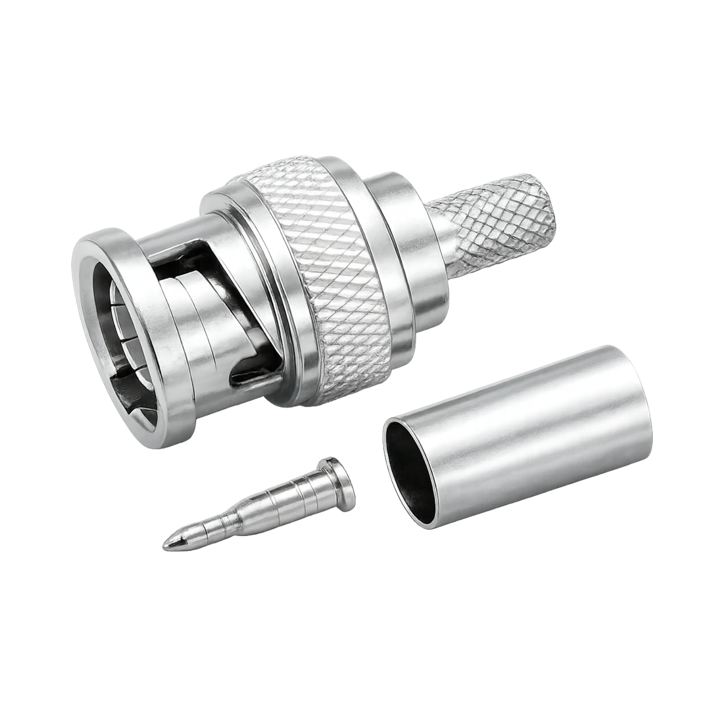 Opek AT-7001A BNC Male Crimp Connector for RG-58 Coax Cable