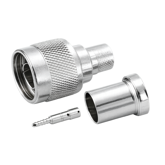 Opek AT-7301A N Male Crimp Connector for RG-58 Coax Cable