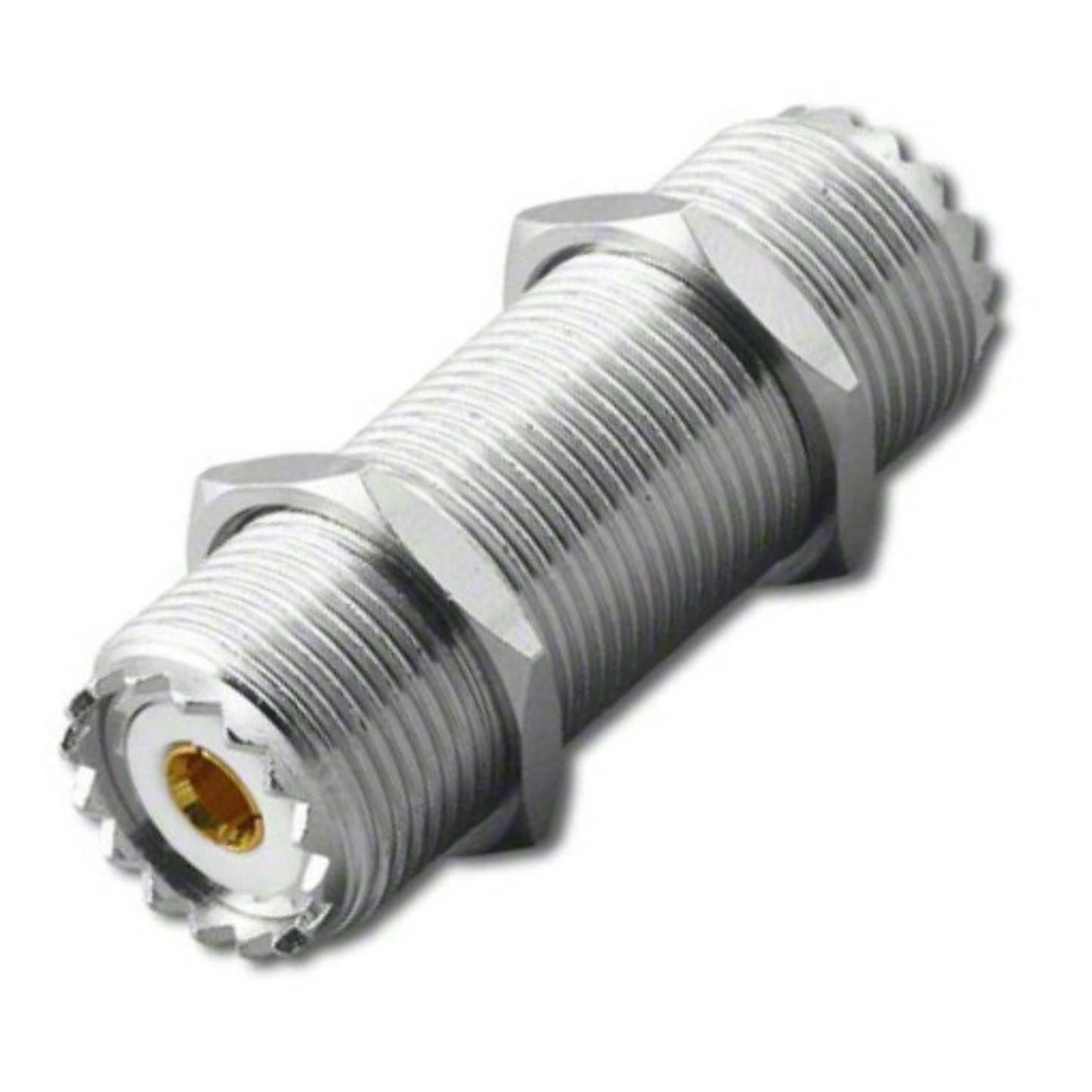 Opek AT-7518-1 1-Inch SO-239 UHF Female Bulkhead Connector 50 Ohm DC-500MHz Coaxial Connector