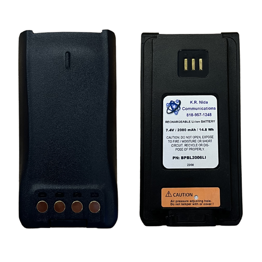 BPBL2006LI 7.4V 2000mAh Lithium-Ion Battery for PD702 PD782 PD785 DMR Radios