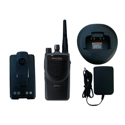 Used Motorola Mag One BPR40 AAH84RCS8AA1AN UHF 450-470MHZ 8 Channel 4 Watts Radio